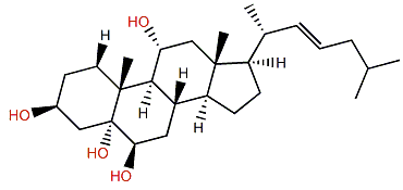 (3b,5a,6b,11a,22E)-Cholest-22-en-3,5,6,11-tetrol